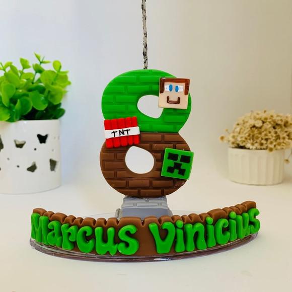 Vela Personalizada - Minecraft