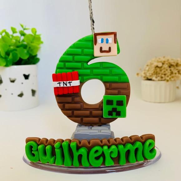 Vela Personalizada - Minecraft