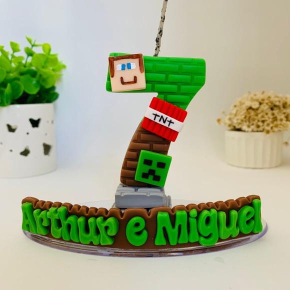 Vela Personalizada - Minecraft