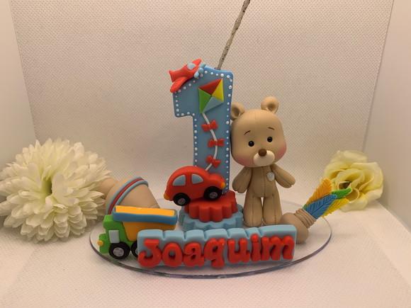 Vela Personalizada - Tema: Fábrica de Brinquedos