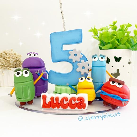 Vela Storybots - Biscuit (personalizada)