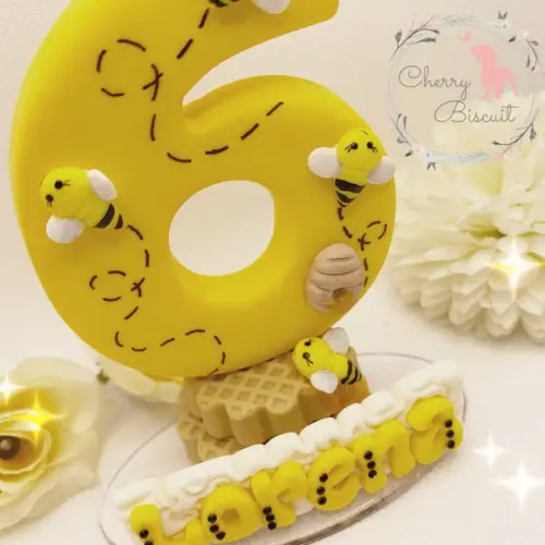 Vela Abelhinha - Biscuit (personalizada)