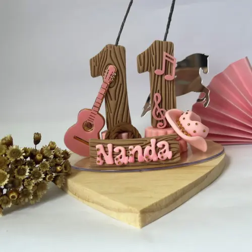 Vela Boiadeira ( Ana Castela ) - Biscuit (personalizada)