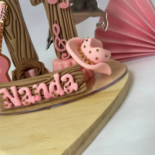 Vela Boiadeira ( Ana Castela ) - Biscuit (personalizada)