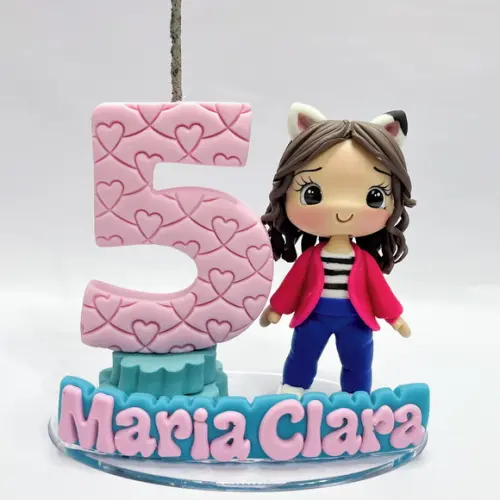 Vela Casa Mágica da Gabby - Biscuit (personalizada)