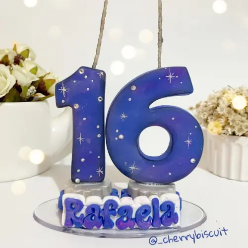 Vela Galáxia - Biscuit (personalizada)