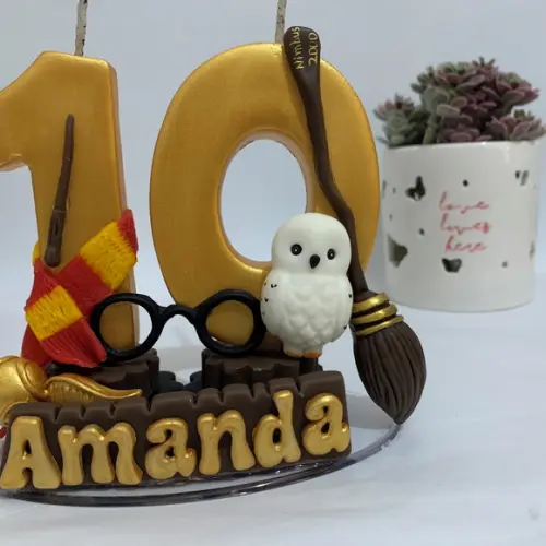 Vela Harry Potter - Biscuit (personalizada)