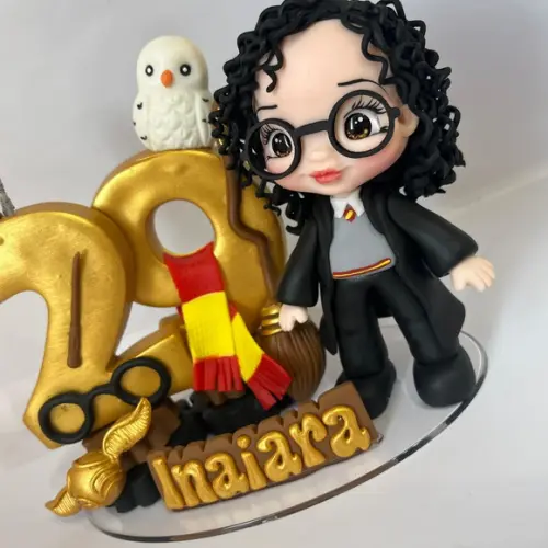 Vela Harry Potter com Boneca - Biscuit (personalizada)