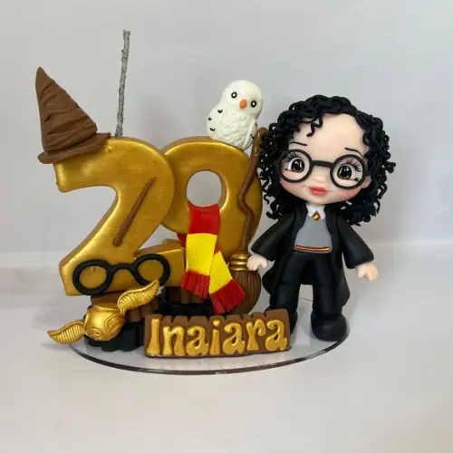 Vela Harry Potter com Boneca - Biscuit (personalizada)