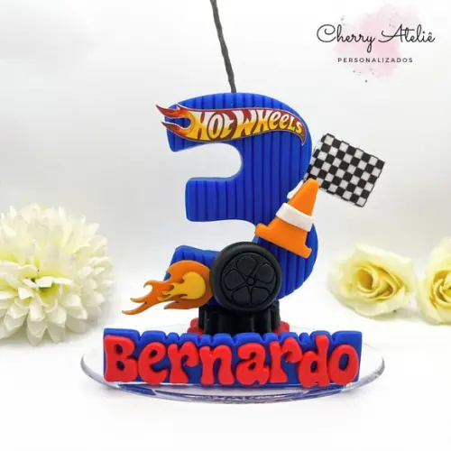 Vela Hot Wheels - Biscuit (personalizada)