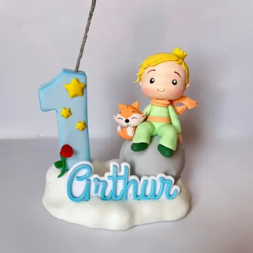 Vela Pequeno Príncipe - Biscuit (personalizada)