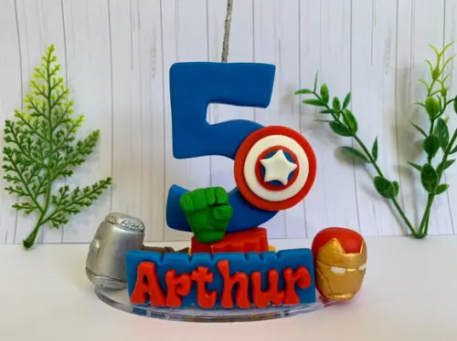 Vela Personalizada - Vingadores