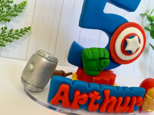 Vela Personalizada - Vingadores
