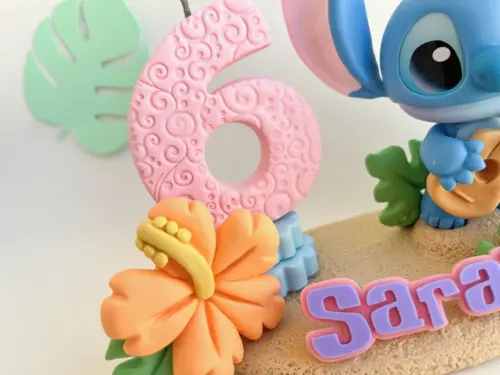 Vela Stitch - Biscuit (personalizada)