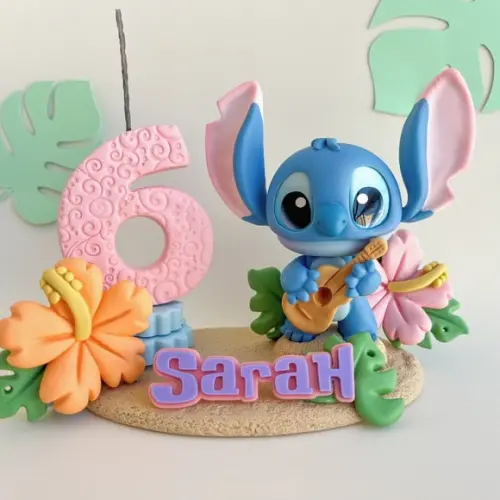 Vela Stitch - Biscuit (personalizada)