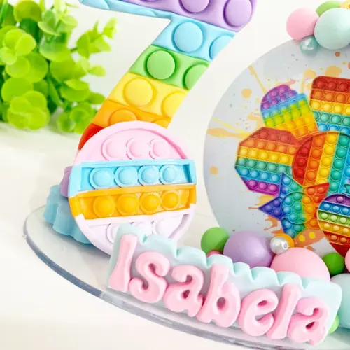 Vela Topo Cenário - Pop It (fidget Toys)