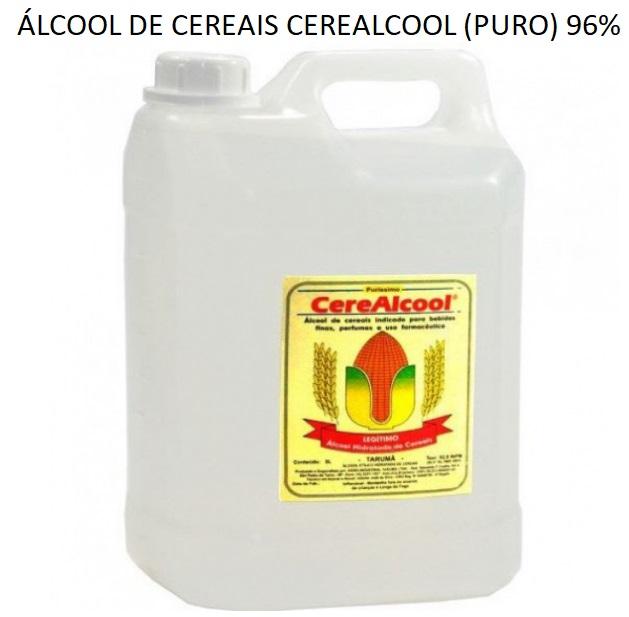 ALCOOL DE CEREAIS CEREALCOOL - EMBALAGEM DE 5LT