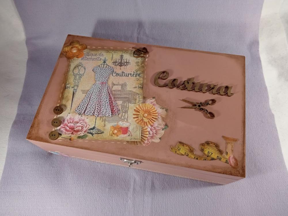 CAIXA PARA COSTURA MDF