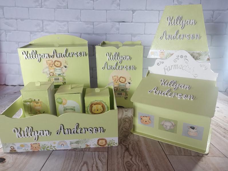 KIT HIGIENE PARA BEBÊ (8 PEÇAS)
