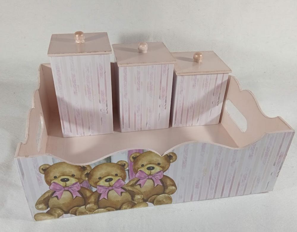 KIT HIGIENE PARA BEBÊS (4 PEÇAS)
