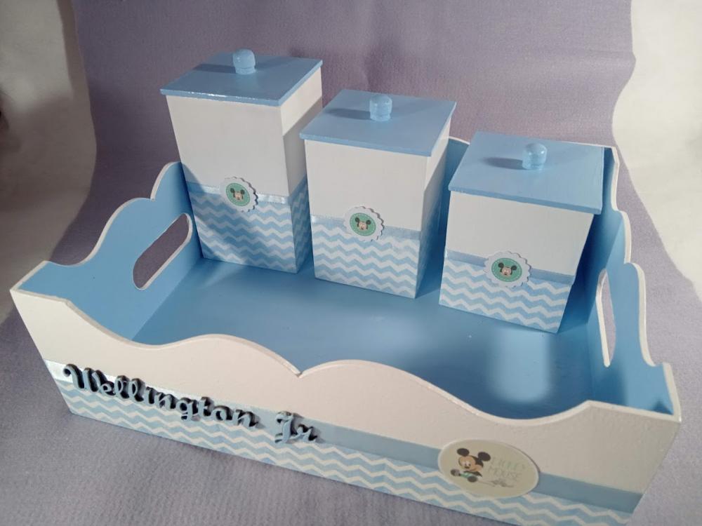 KIT HIGIENE PARA BEBÊS (4 PEÇAS)