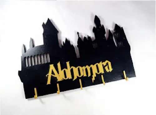 PORTA CHAVES HARRY POTTER