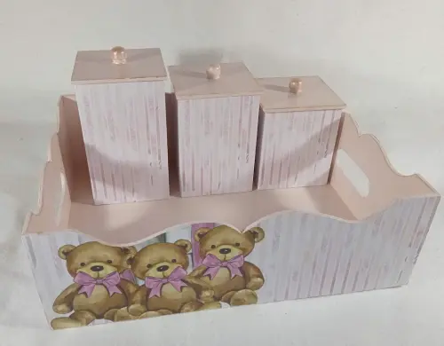 KIT HIGIENE PARA BEBÊS (4 PEÇAS)