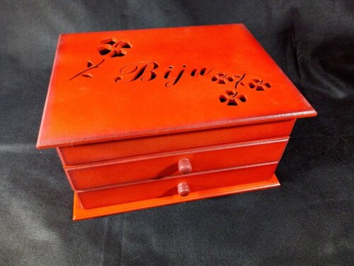 CAIXA PARA BIJUS GRANDE (MDF)