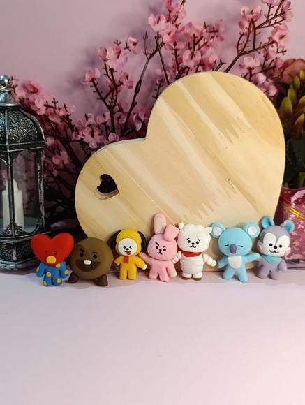 Biscuit Bt21 Bts Unidade 5 cm