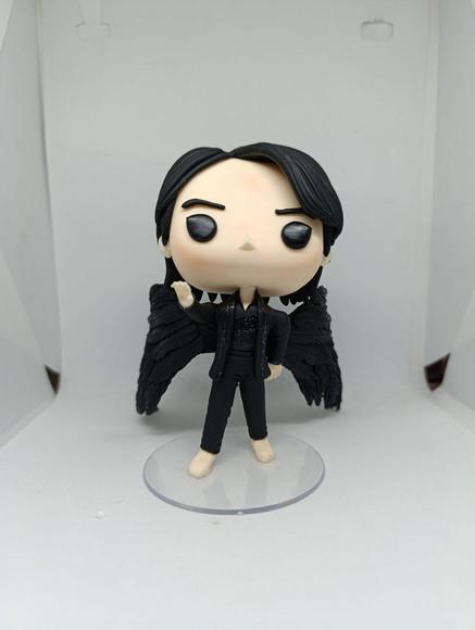 Funko Biscuit Kim Seok-jin Versão Black Swan Bts