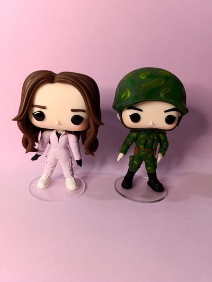 Funko Biscuit Yoon Se-ri e Ri Jeong-hyeok Pousando no Amor