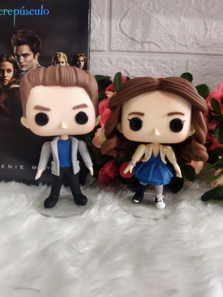 Funko em Biscuit Bella Swan e Edward Crepúsculo