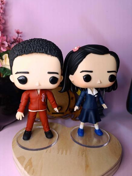 Funko em Biscuit Casal se a Vida Te Der Tangerinas