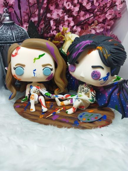 Funko em Biscuit Feyre Archeron e Rhysand Capítulo 55 Acotar