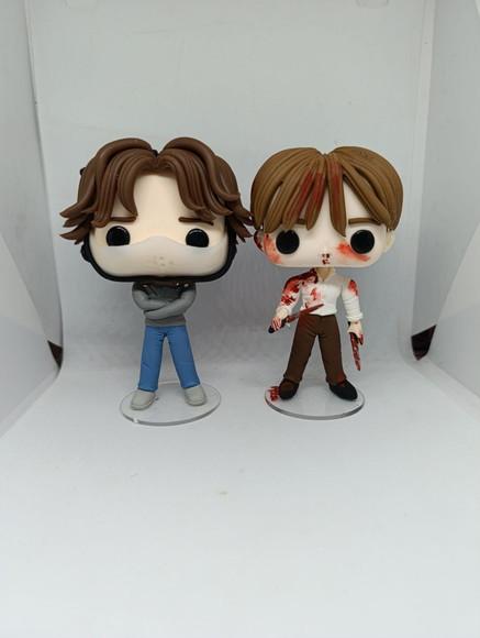 Funko em Biscuit Hannibal e Will Graham Série Hannibal