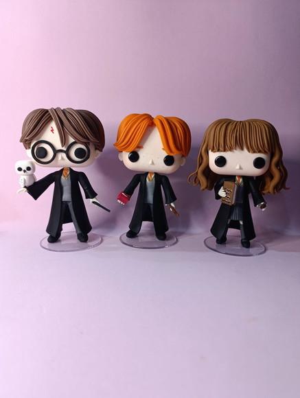 Funko em Biscuit Harry Potter e Edwiges