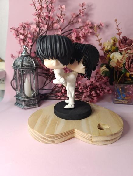 Funko em Biscuit Jk e Jimin Apresentação Mma 2020