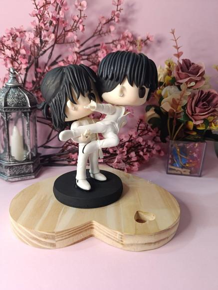 Funko em Biscuit Jk e Jimin Apresentação Mma 2020