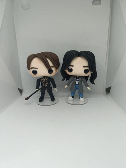 Funko em Biscuit Lee Gon e Jeong Tae Eul Rei Eterno