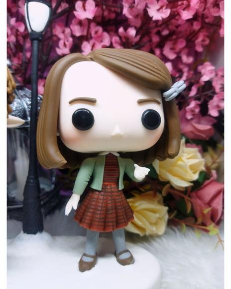Funko em Biscuit Lucia e Senhor Tumnus Crônicas de Nárnia