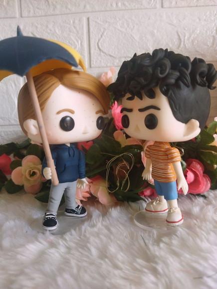 Funko Em Biscuit Nick Nelson E Charlie Spring De Heartstoppe