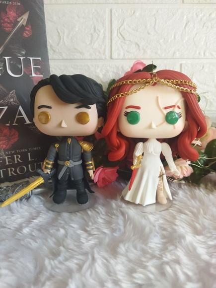 Funko em Biscuit Poppy e Casteel de Sangue e Cinzas