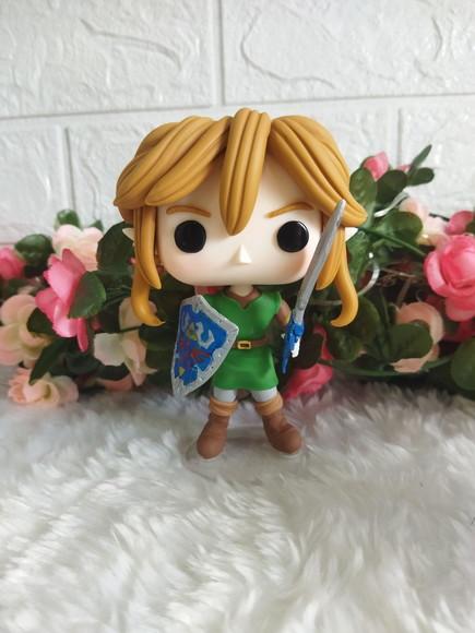 Funko em Biscuit Princesa Zelda e Onagem The Legend Of Zelda
