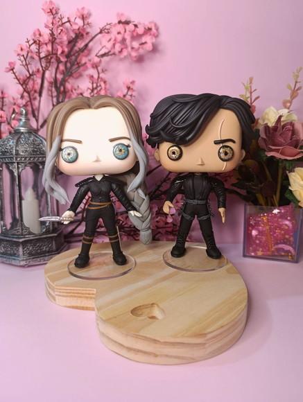 Funko em Biscuit Xaden e Violet Quarta Asa