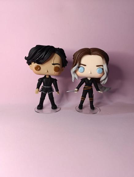 Funko em Biscuit Xaden e Violet Quarta Asa
