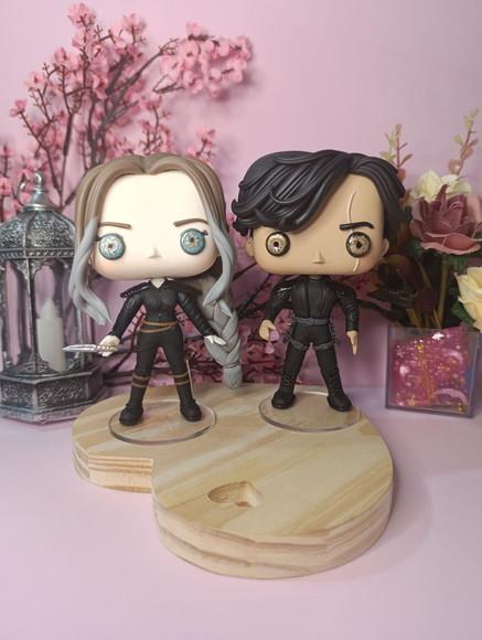 Funko em Biscuit Xaden e Violet Quarta Asa