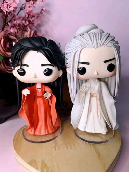Immortal Samsara - Ying Yuan e Yan Dan Funko em Biscuit Arte