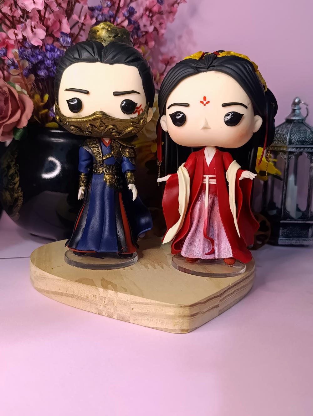 Nanheng e Xiaoyu - Um sonho dentro de um sonho funko em biscuit