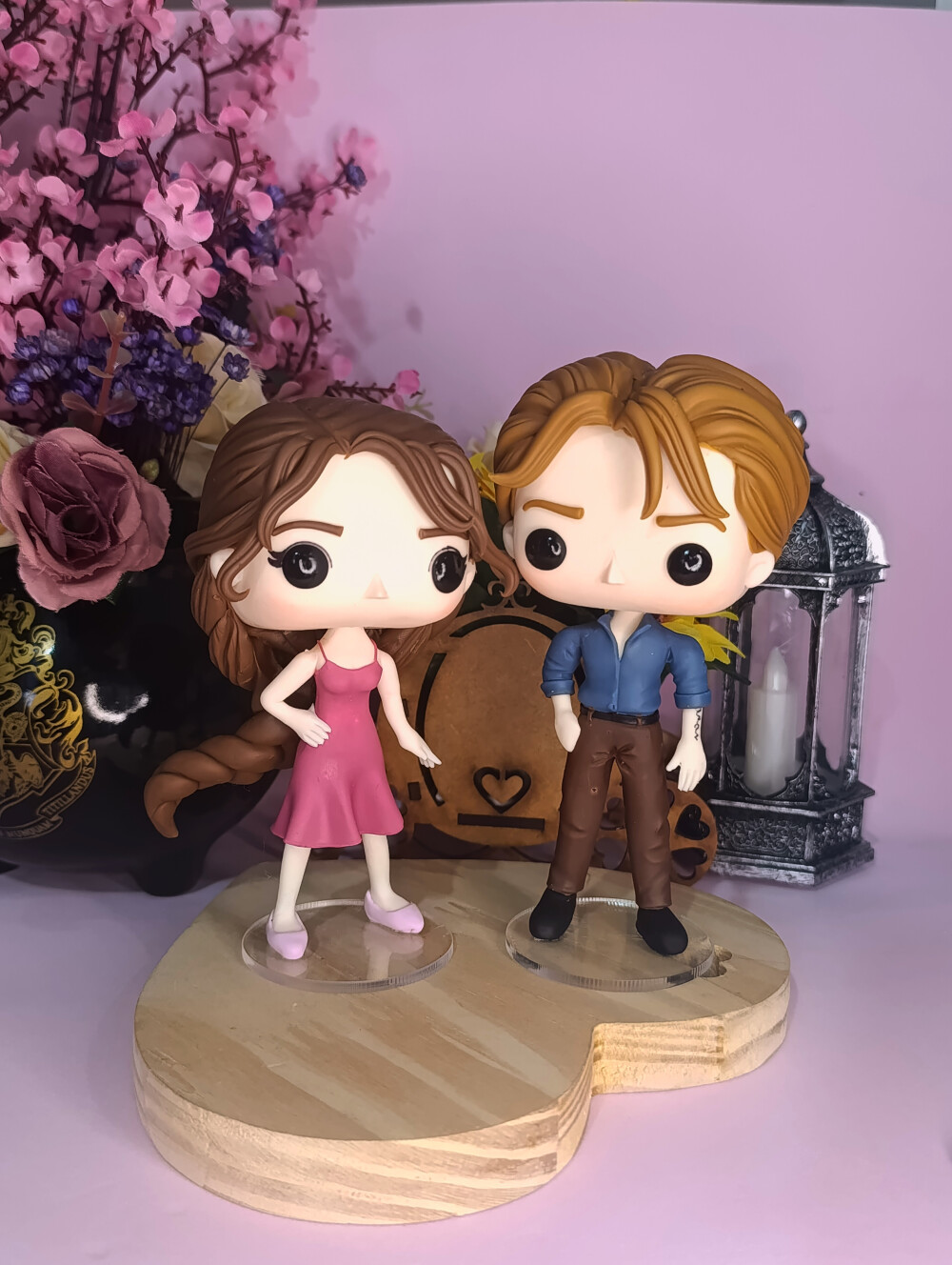Elsie e Jack - amor teoricamente - Funko em Biscuit