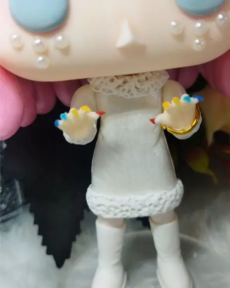 Biscuit Estilo Funko Pop Enid Versão Baile